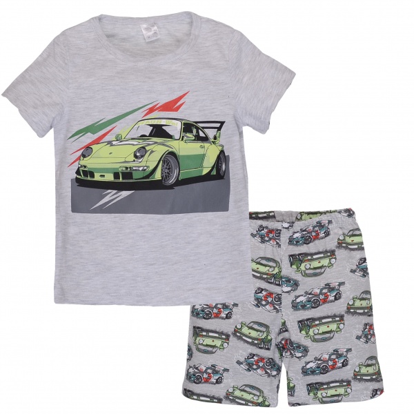 Піжама дитяча для хлопчиків Татошка р.146 сірий меланж 0101301пшз 