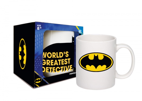 Кружка цилиндр Batman World's Greatest Detective 350 мл (76001588) Warner Bros