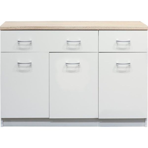 Комод Top Mix KOM 3D2S дуб сонома/білий 