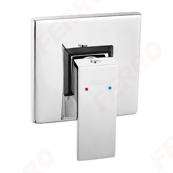 Смеситель для душа Ferro Zicco BZI7PA скрытого монтажа хром