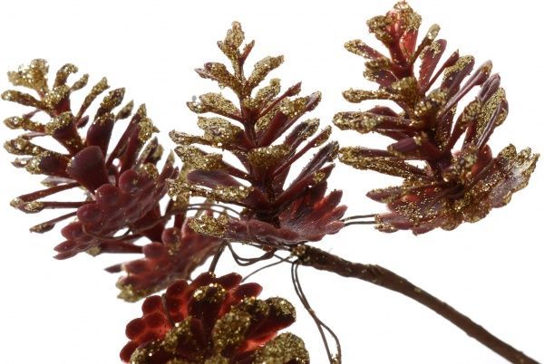 Декорація новорічна Пучок з шишками 15 см EPI-EYZ-H2203 