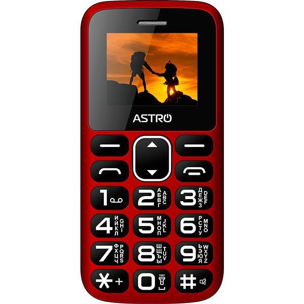 Мобильный телефон Astro A185 red