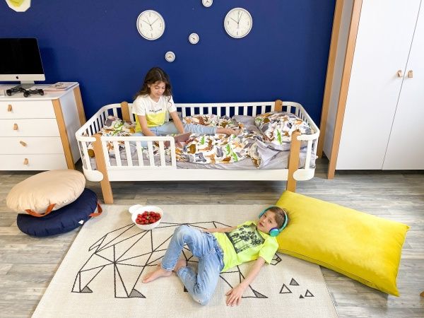 Ліжко Veres Монако біло-буковий 27.1.1.21.15