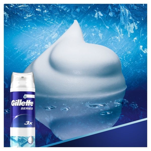 Піна для гоління Gillette Series Sensitive Cool 250 мл