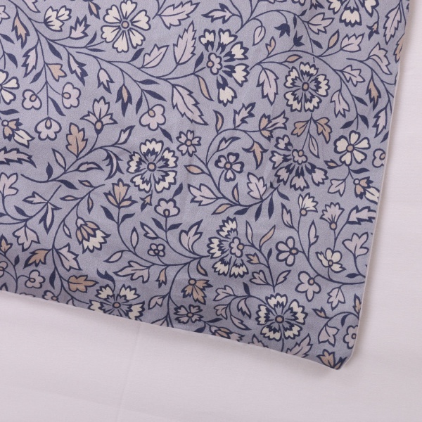 Комплект постельного белья Sintra 2 светло-серый с принтом Lameirinho 