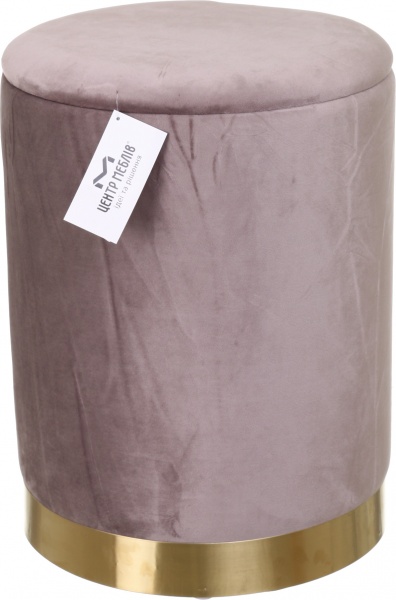 Пуф Мурсия с нишей для хранения 350х460 мм бежевый 