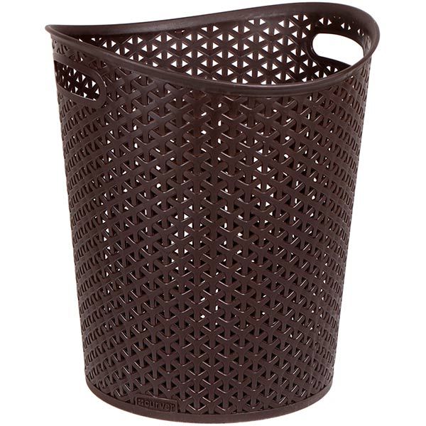 Корзина для бумаги Curver MY STYLE 218666 коричневый 