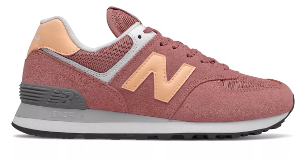 Кроссовки New Balance WL574HD2 р.US 8 коралловый
