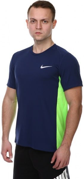 Футболка Nike M NK DRY MILER TOP SS 833591-429 XL синій