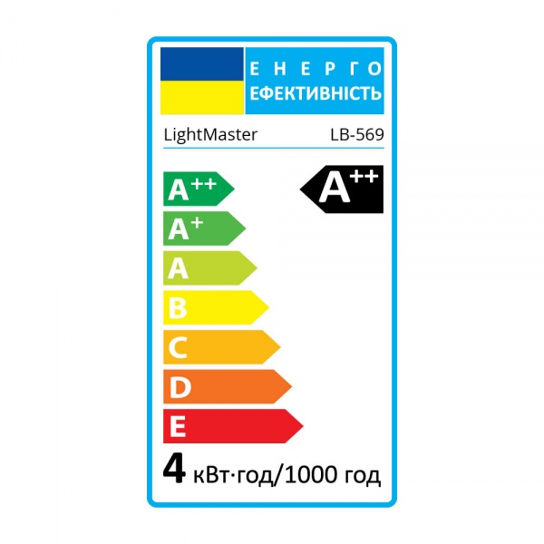 Лампа светодиодная LightMaster Deco LB-569 4 Вт Т45 прозрачная E27 230 В 2200 К 