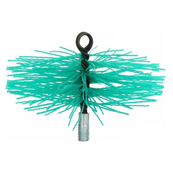 Ерш пластиковый для чистки дымохода с резьбой 150 мм