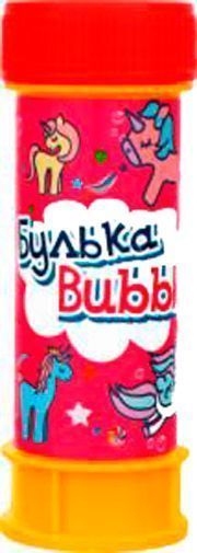 Мыльные пузыри Булька Bubble 60 мл Пони