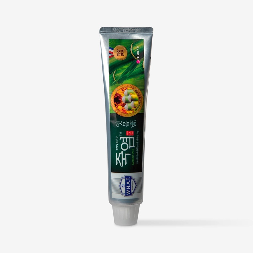 Зубна паста LG KOREAY Bamboo Salt Toothpaste Gum Care 120 мл 120 г — фото 1