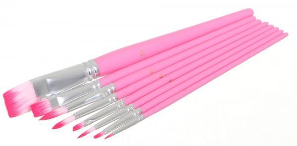 Набір пензлів A104090 синтетика 8 шт. 