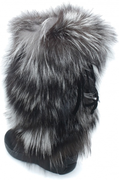 Ботинки Oscar Afterski Boots Leather Black-Silver KIM-Bla р.40 черный