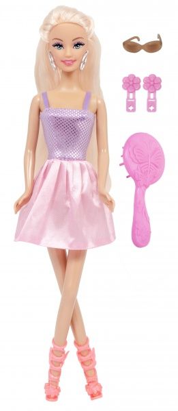 Набор с куклой Ася 28 см блондинка Модные прически 35119