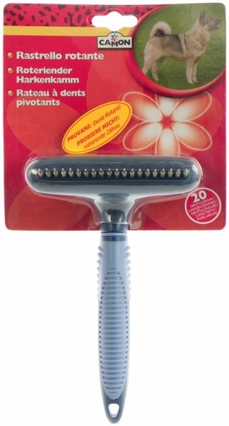 Грабли Camon с вращающимися длинными зубами 20 зубцов
