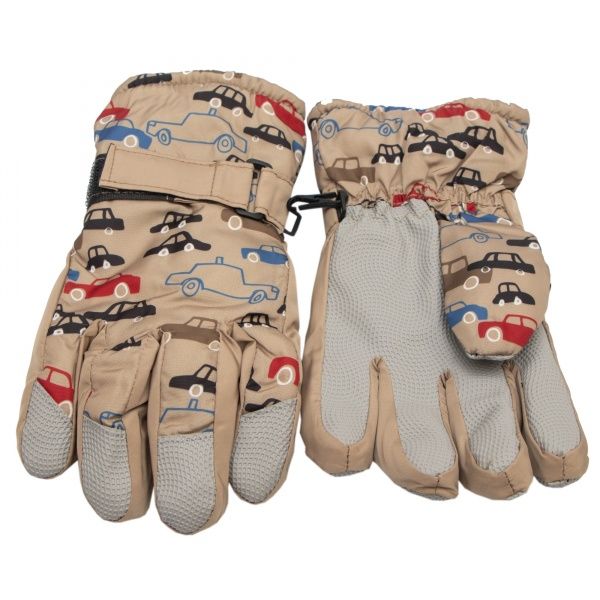 Варежки лыжные детские 22 см бежевый 516994 