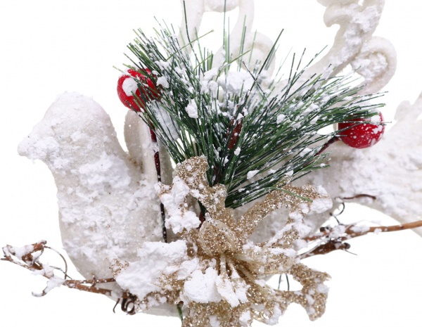 Декоративна підвіска Пташка з декором 8x11 см HF20Y11-31