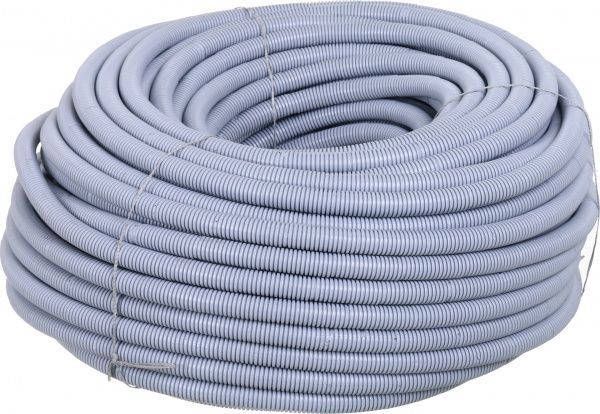 Труба гофрована з протяжкою UP! (Underprice) ПВХ 25 мм / 50 м 