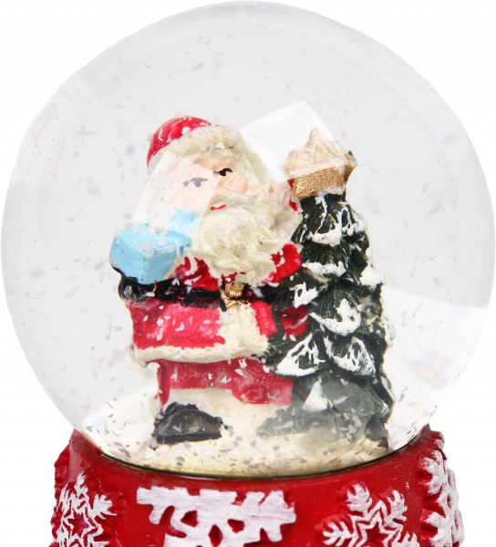 Шар новогодний Дед Мороз 4,5х6,5 см в ассортименте EPI-ZY18033K-2-1 