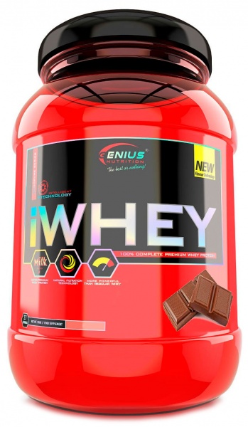 Протеин Genius Nutrition iWhey шоколад 900 г 