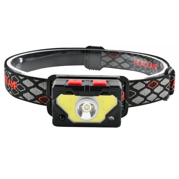 Ліхтар налобний Quantum QM-FL4020 Master 5 Вт LED+COB акумуляторний із сенсором