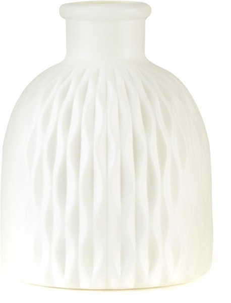 Ваза пластиковая MVM DH-FLOWERS-09 WHITE 15 см 