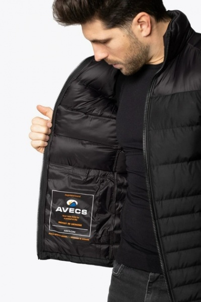 Жилет Avecs AV-50236/1 р.54 черный