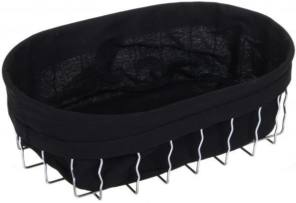 Корзинка для хлеба Marocco 32 см черный овал S-E548122-L Flamberg Premium 