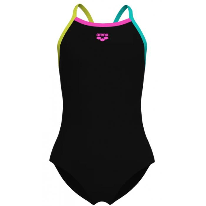 Купальник Arena SWIMSUIT LIGHT DROP SOLID 005919-569 р.128 чорний