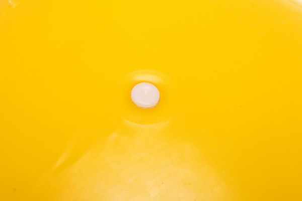 М'яч стрибунець надувний з ручкою посмішка KH2-41/Yell