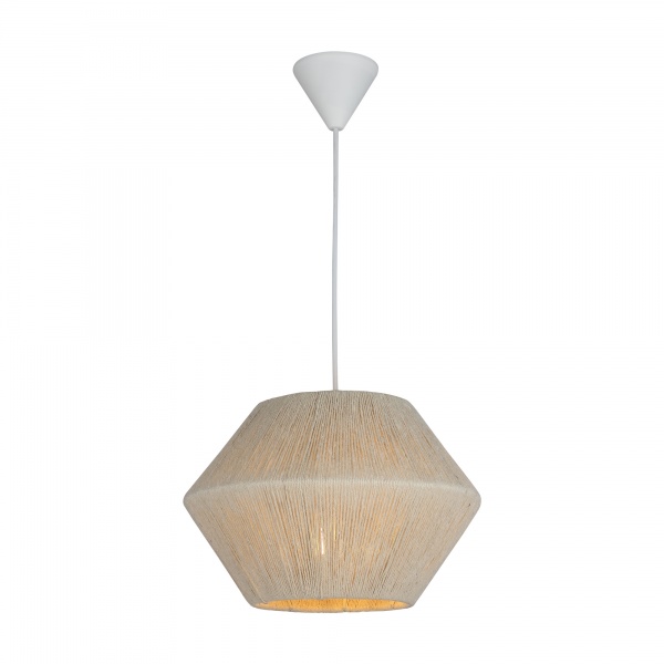 Люстра подвесная Vio Concept by LUCEA Fero small 1x40 Вт Е27 белый/кремовый 1547-71-01 