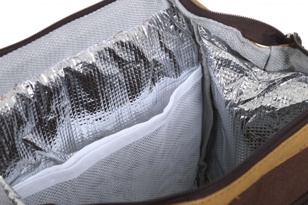 Термосумка Solid Brown, 25х16,5х22 см коричневая Flamberg Smart Kitchen