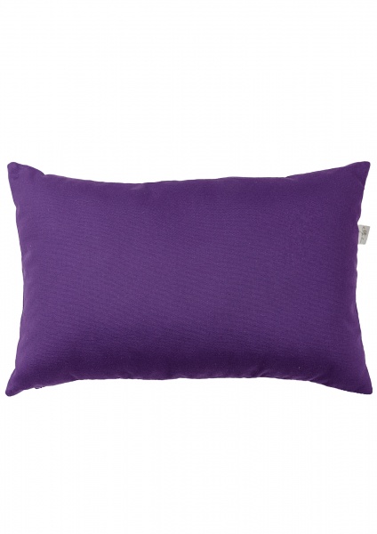 Подушка декоративная фиолет 30x45 см разноцветный Прованс 