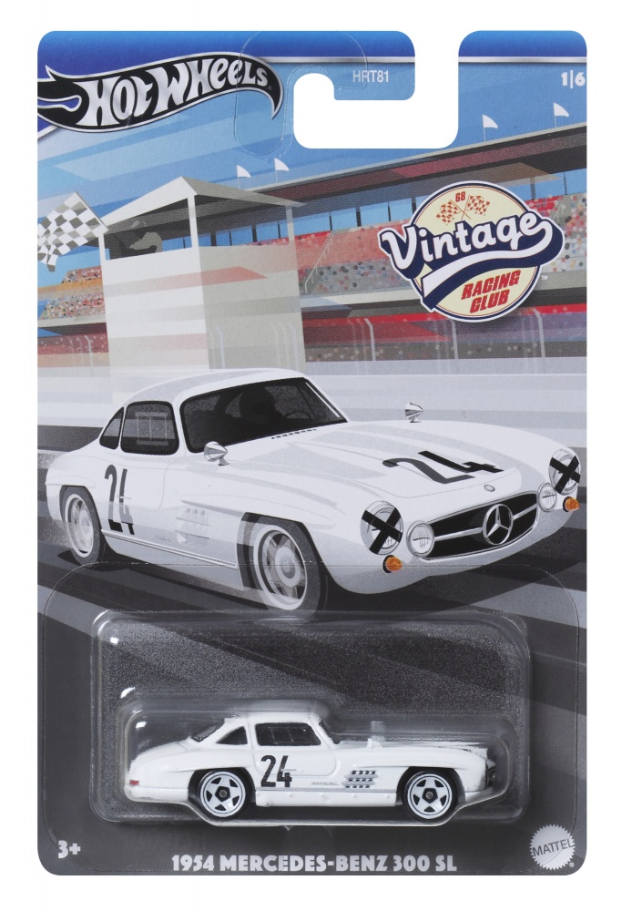 Машинка Hot Wheels Вінтажні гоночні в асортименті HRT81