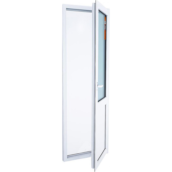 Двері металопластикові Decco ручка в комплекті 700x2100 мм праві 