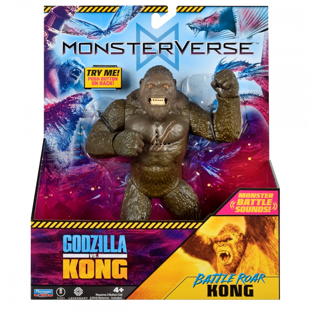 Фигурка Godzilla vs. Kong S2 Конг готов к бою (звук) 35757N