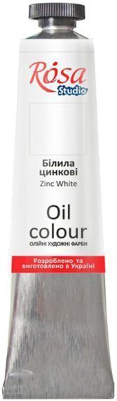 Фарба олійна Білила цинкові 326503 60 мл Rosa Studio