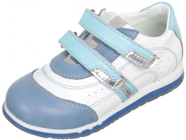 Напівчеревики MiracleMe 1215 25 блакитний із білим 