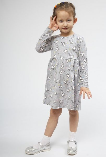 Сукня Luna Kids Unikorn р.110/116 сірий 1066/12013 