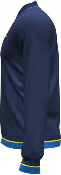 Джемпер форми збірної України 2021 Joma FED. FUTBOL UCRANIA FULL ZIP SWEATSHIRT AT102377A339 р. L темно-синій