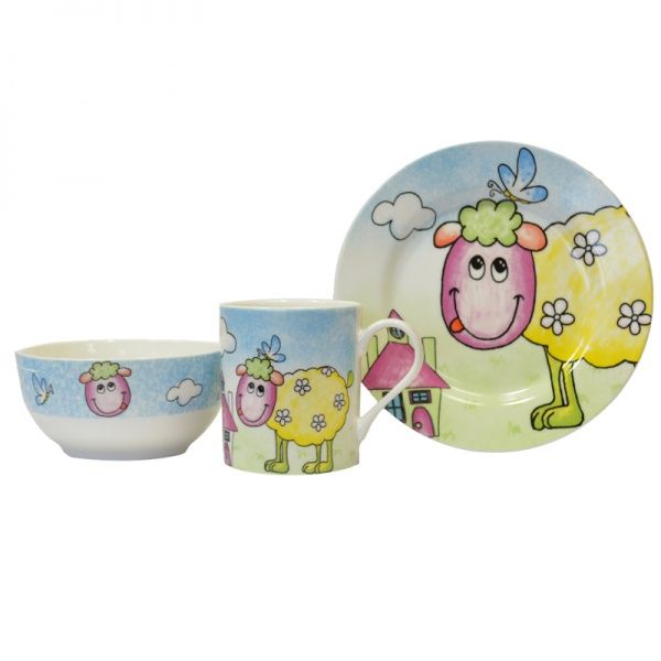 Набор посуды Keramia Ягненок 3 предмета 21-272-041