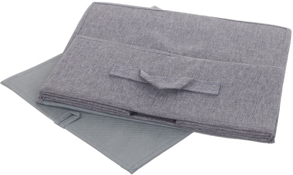 Ящик для зберігання із кришкою SO04127 London темно-сірий 140x250x300 мм