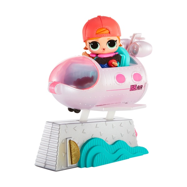 Ляльковий набір L.O.L. SURPRISE! серії Маленькі кімнатки_Авіаподорож Леді Скейтер 580218
