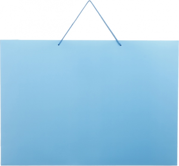 Пакет подарунковий блакитний 540x760x160 мм