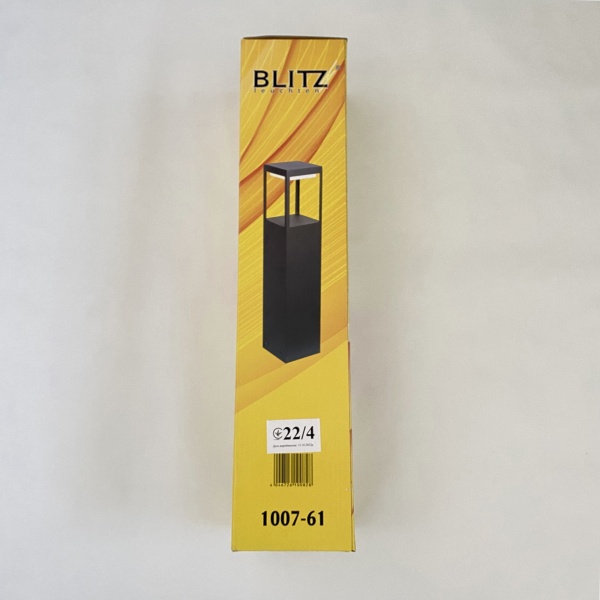 Світильник світлодіодний Blitz 10 Вт чорний 1007-61 