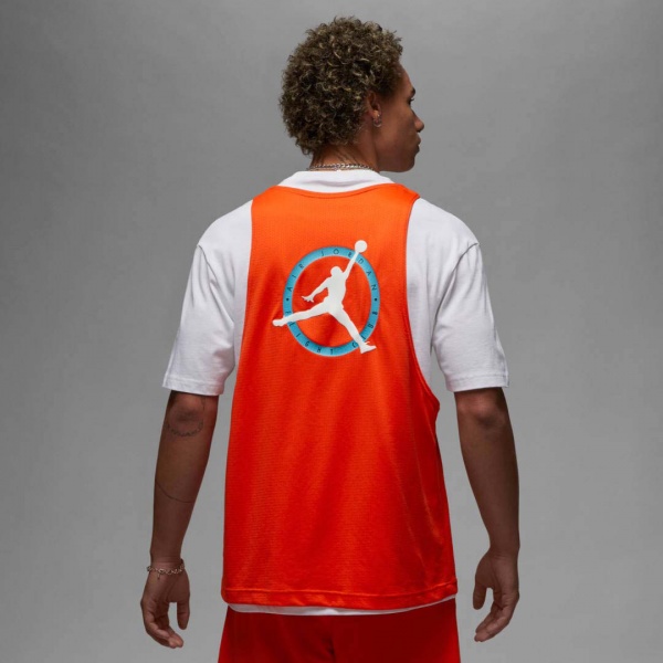 Футболка Nike M J FLT MVP TOP DV7604-102 р.L белый