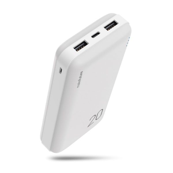 Портативное зарядное устройство MakeFuture 20000 mAh (MPB-201WH) White 