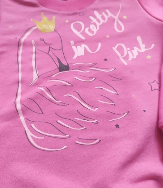 Спортивний костюм Маленькие люди р.128 рожево-сірий 